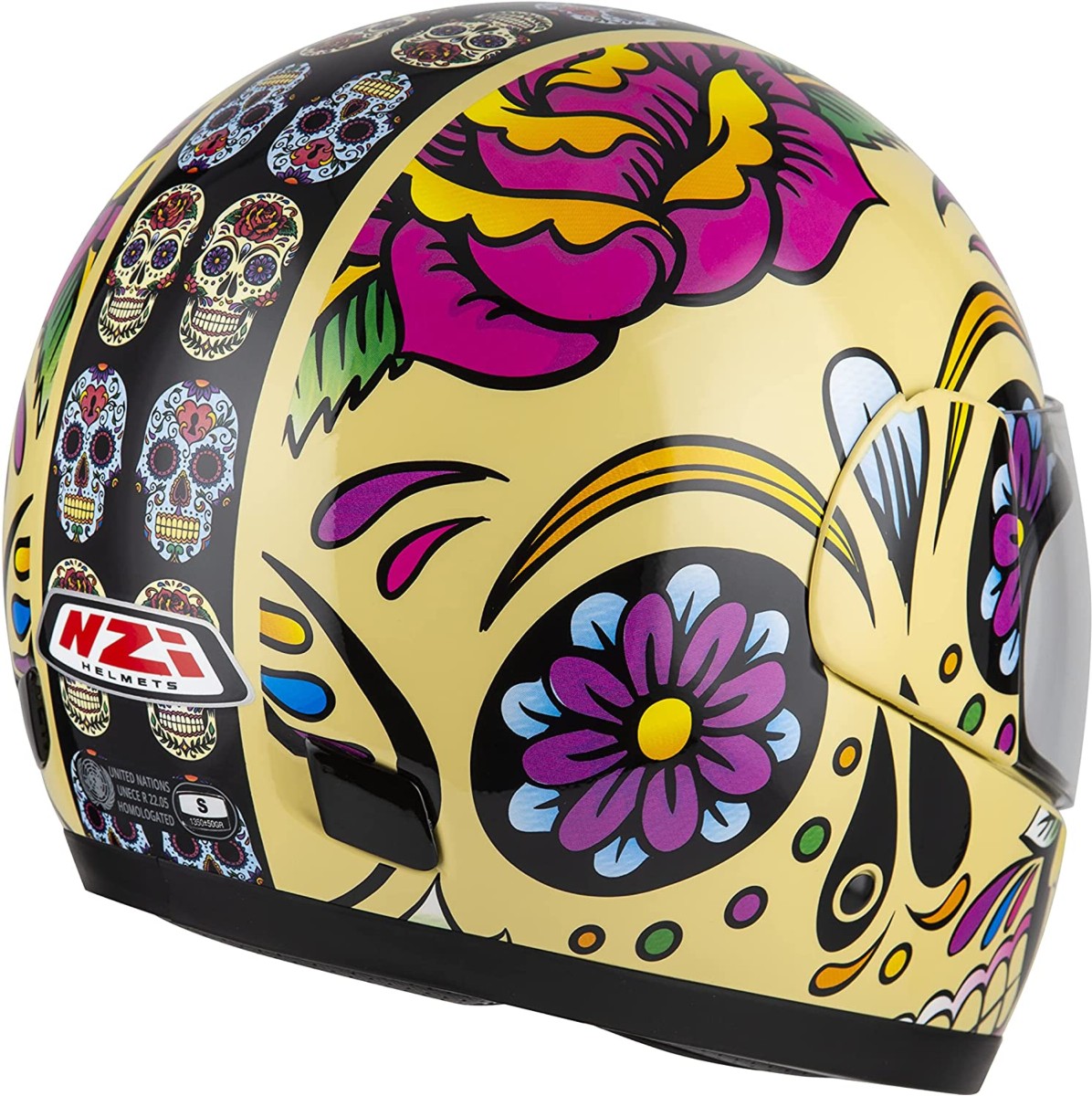 Casco NZI Activy 3 Mexican Skulls 4