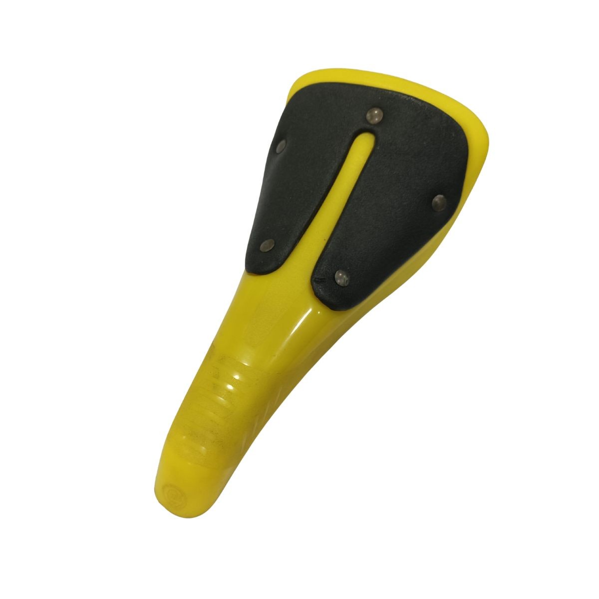 Sillín Ges Spider amarillo de plástico para bicicleta BMX, diseño ligero y resistente 3