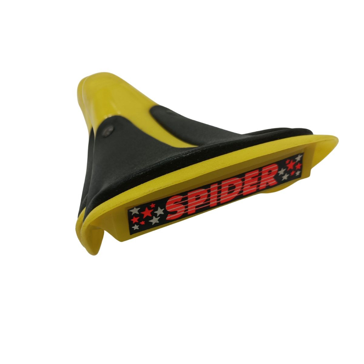 Sillín Ges Spider amarillo de plástico para bicicleta BMX, diseño ligero y resistente 2