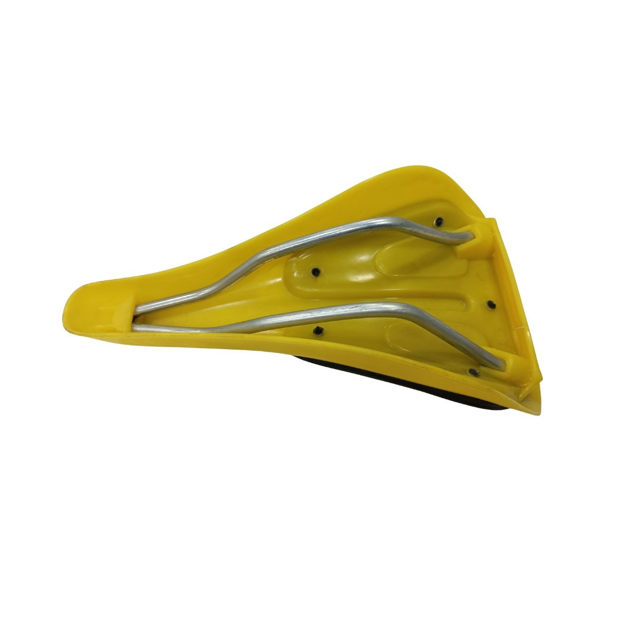 Sillín Ges Spider amarillo de plástico para bicicleta BMX, diseño ligero y resistente 1