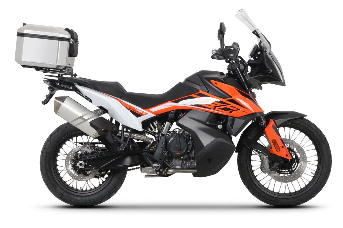 Fijación Trasera para Maleta SHAD KTM ADVENTURE 790/790R (19-20); 890 L/R/RALLY (21-23); 1050 (14-16); 1090 R/CLASSIC (14-19); 1190/R (14-16); SUPER ADVENTURE 1290 R/S/T (14-20); HUSQVARNA NORDEN 901 (22-23)