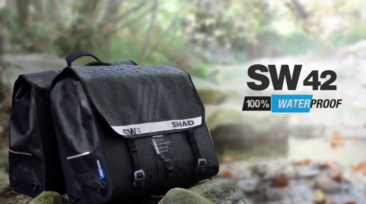 Alforjas de viaje 100% Impermeable SHAD SW42 (50 Ltrs.) 5