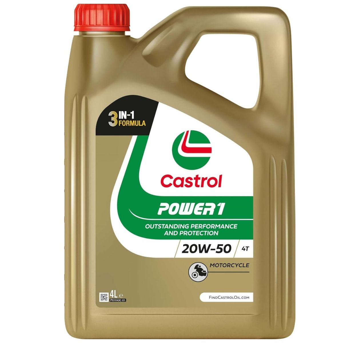 Castrol Power1 4T 20W-50 4L aceite moto