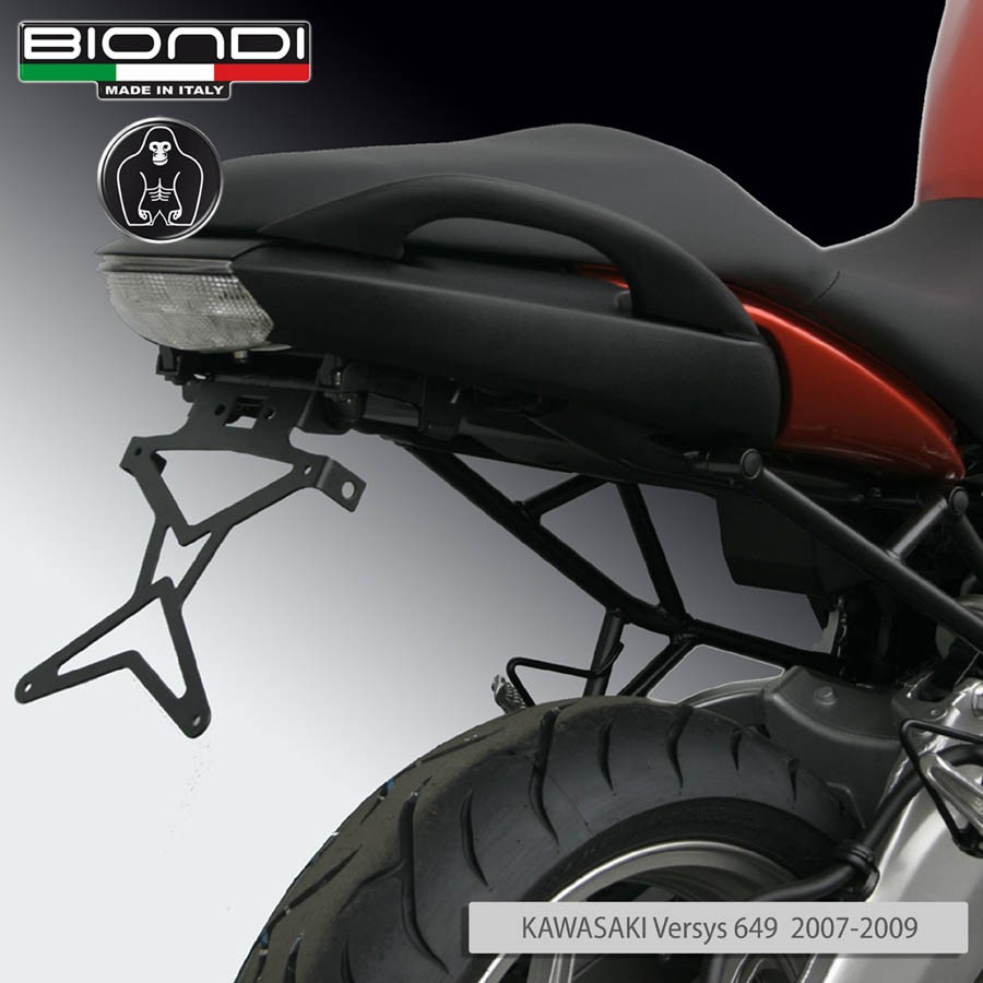 Soporte de Matrícula Kawasaki Versys 650 07-09