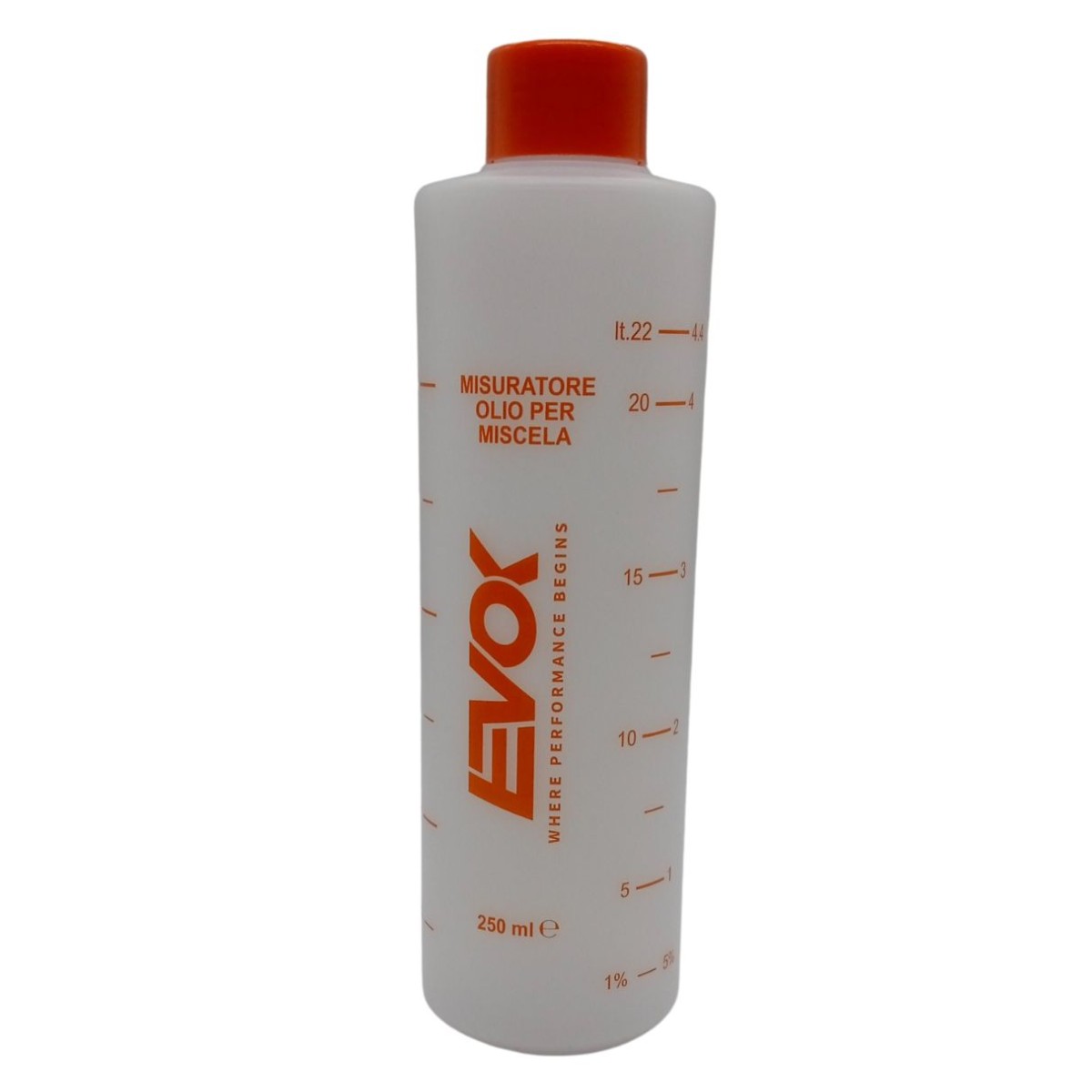 Dosificador de aceite EVOK para mezcla precisa gasolina y aceite, ideal para scooters 2T
