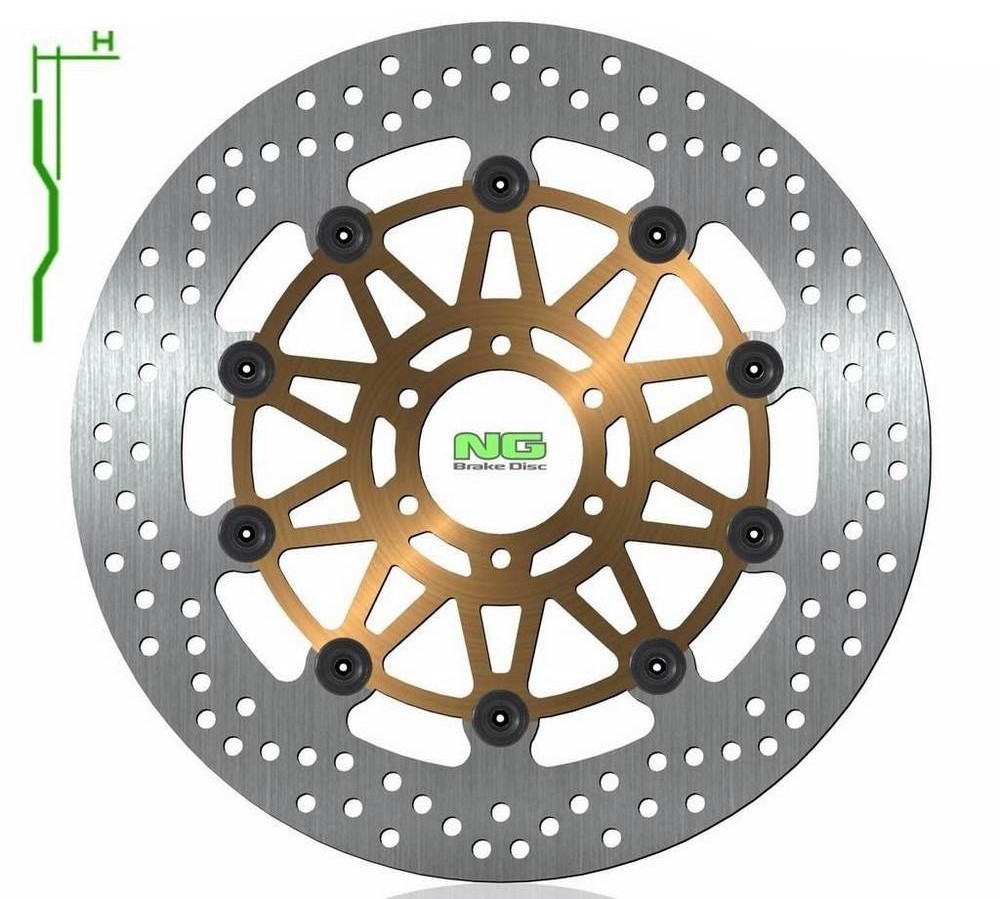Disco de freno 320 x 64 x 4 NG 145