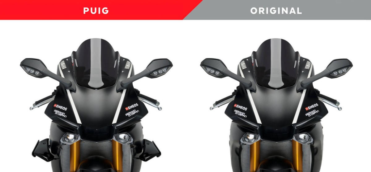 Alerones LATERALES DOWNFORCE SPORT PUIG GP YAMAHA YZF-R1 2016-2019 3