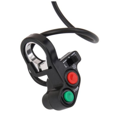 Mando universal para intermitentes, claxon y warning moto