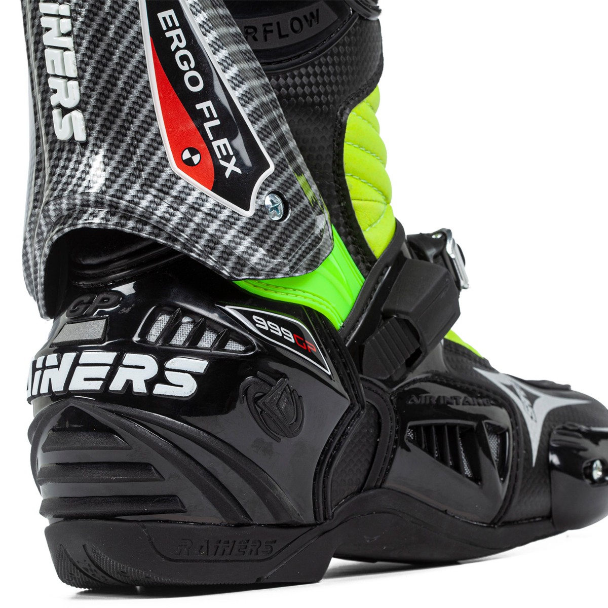 Botas RAINERS 999GP CARBONO RACING FLUOR 4