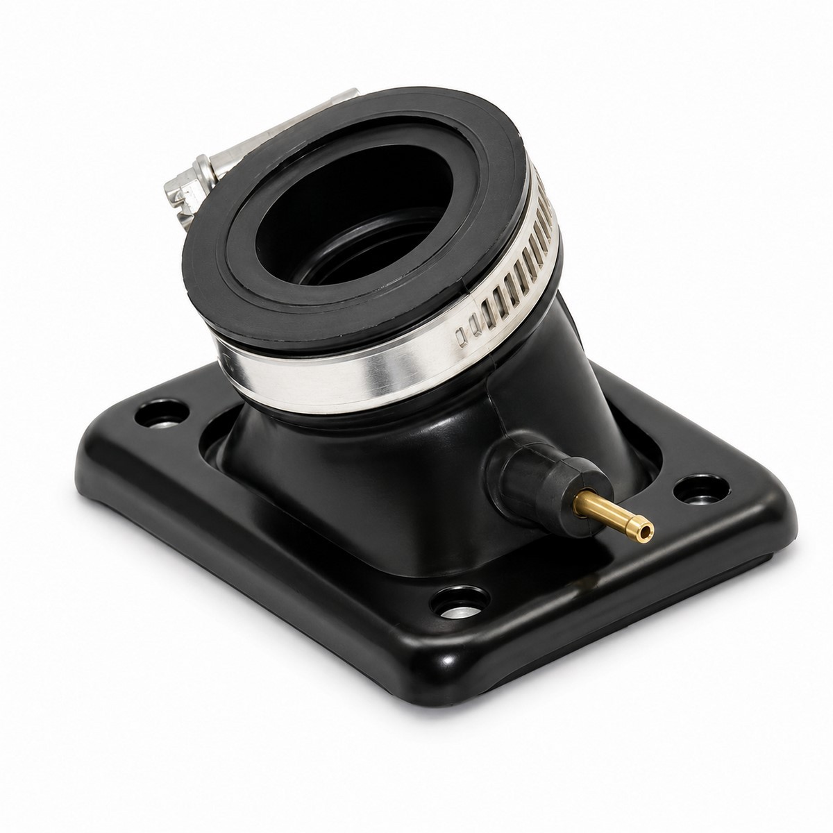 Tobera admisión corta 24mm con engrase para motor Minarelli AM6
