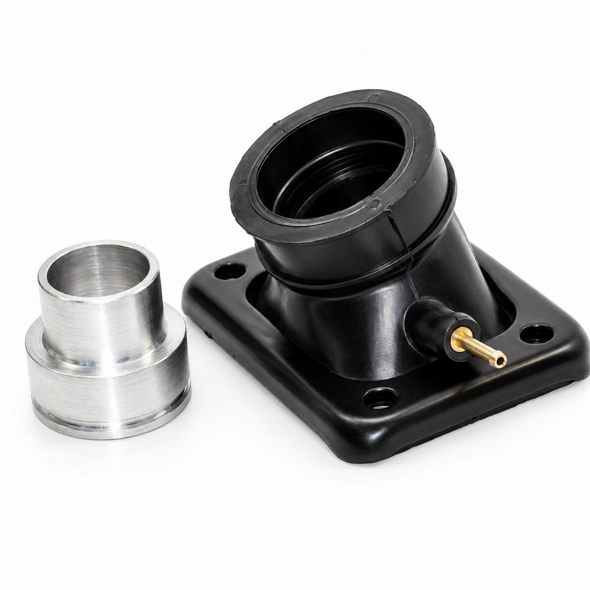 Tobera corta AM6 30mm con casquillo reductor 23mm y toma de engrase
