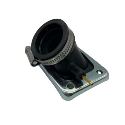 Tobera de admisión adaptable a motores Minarelli AM, diámetro interior 34mm, engrase separado