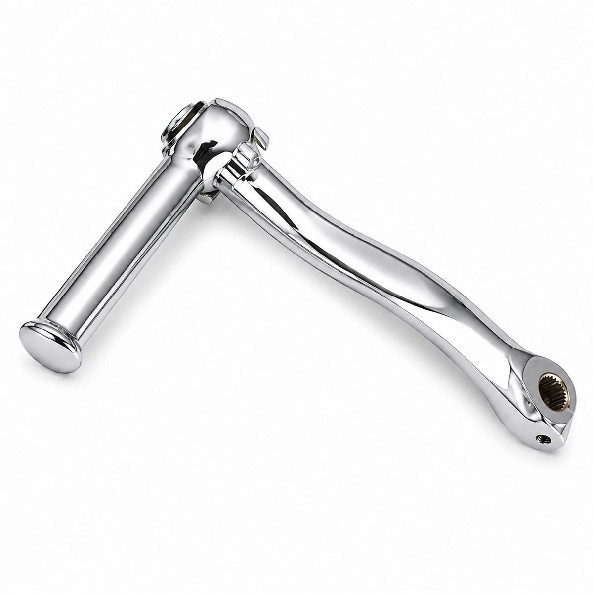 Pedal de arranque Bultaco curvo fabricado en hierro