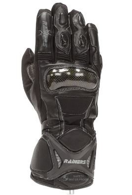 Guantes RAINERS ADVENTURE NEGROS INVIERNO IMPERMEABLES