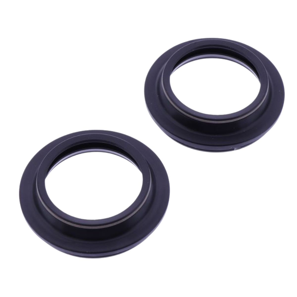 Guardapolvos de horquilla JMP 36X48.5X4.8/14 mm NOK compatible Honda Kawasaki Suzuki motos clásicas