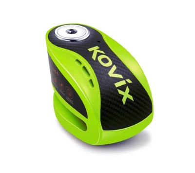 Antirrobo Disco KOVIX KNX6-FG ALARMA Verde Flúor PIN 6mm.