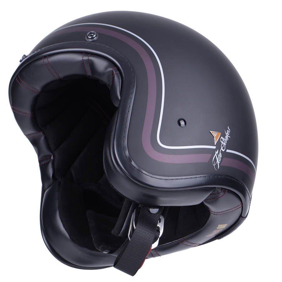 Casco By City Two Strokes Matt Black FIBRA 4