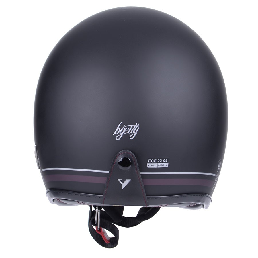 Casco By City Two Strokes Matt Black FIBRA 7