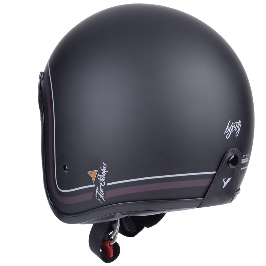 Casco By City Two Strokes Matt Black FIBRA 6