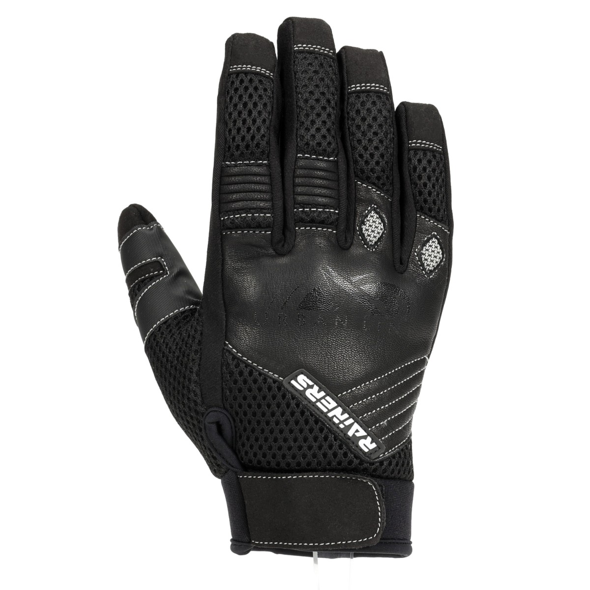 Guantes RAINERS BIKERS2 NEGROS VERANO