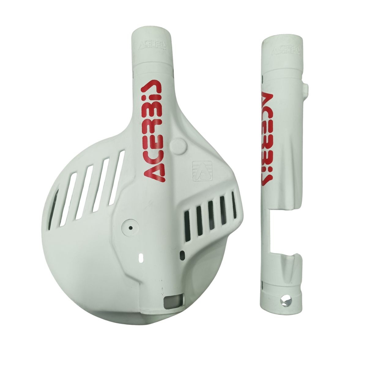 Protector de disco delantero Acerbis blanco para KTM GS 125 250 350 1987