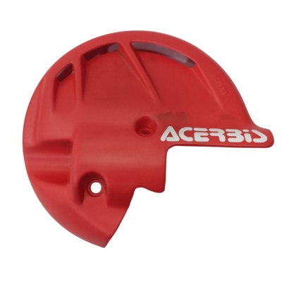 Protector de disco Acerbis rojo para Honda CR 250 R y CR 500 R 1989, accesorio off-road