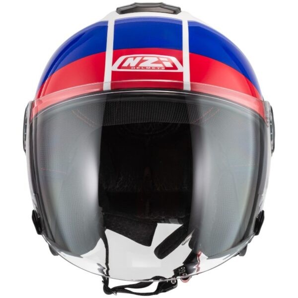 Casco NZI Civic SUNSET Blanco/Rojo/Azul