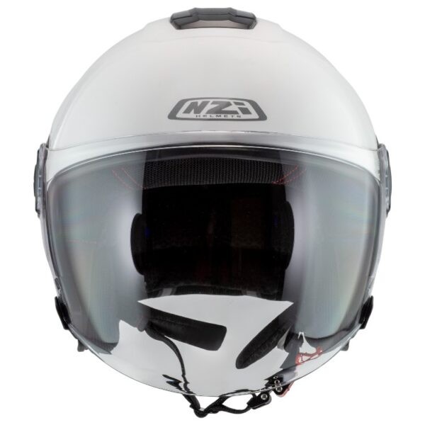 Casco NZI Civic Solid Nouveau Blanco