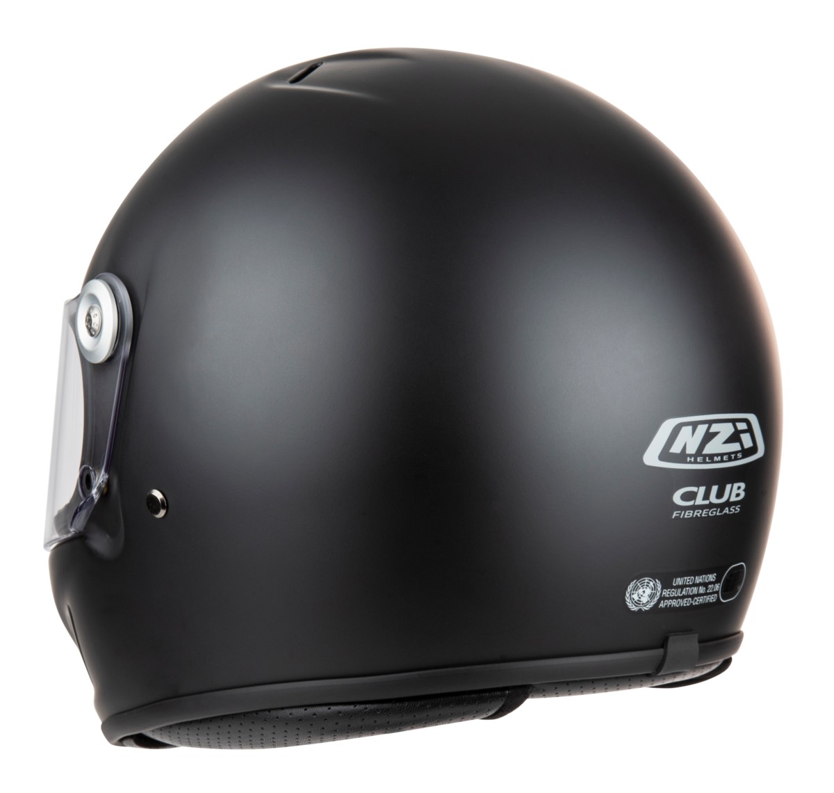 Casco NZI CLUB MATT BLACK 1