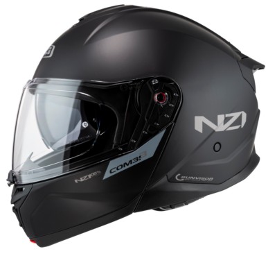 Casco modular abatible NZI COMBI 3 en color negro