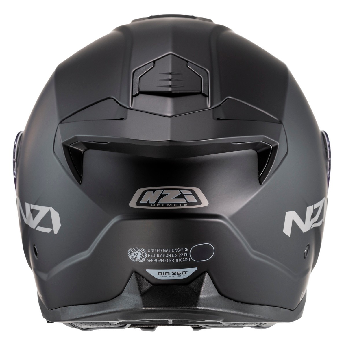 Casco modular abatible NZI COMBI 3 en color negro 6