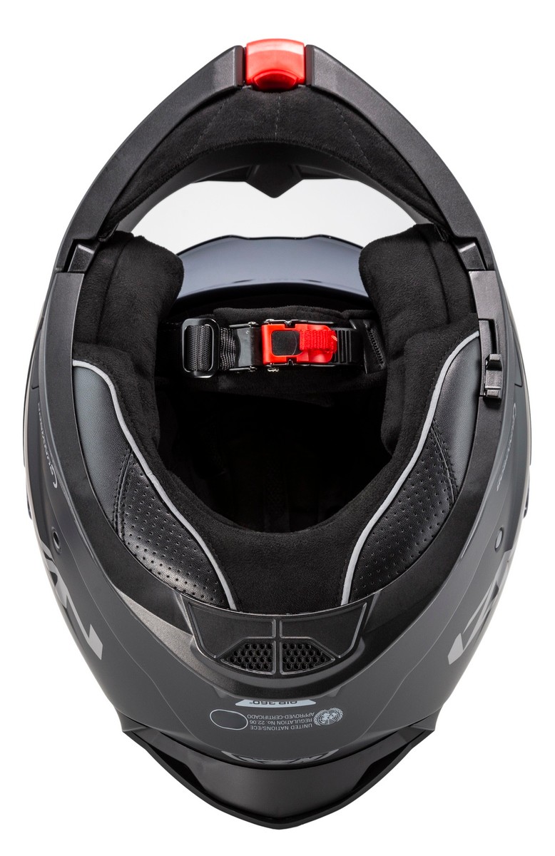 Casco modular abatible NZI COMBI 3 en color negro 3