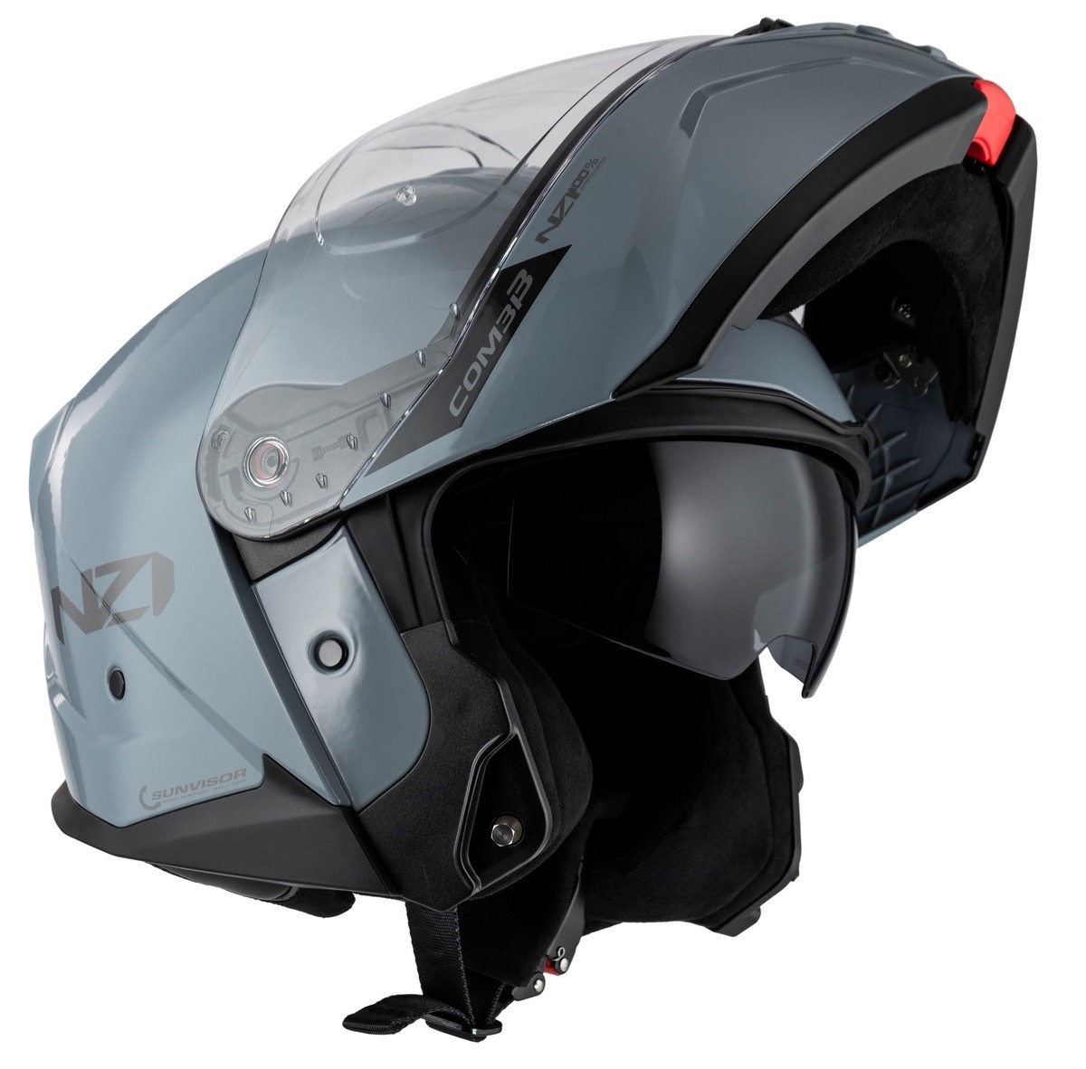 Casco NZI Combi 3 DUO Gris Nardo 2