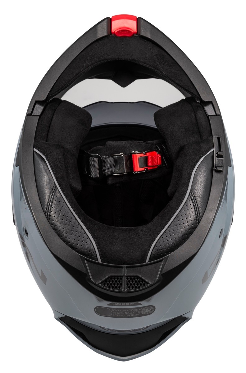 Casco NZI Combi 3 DUO Gris Nardo 8