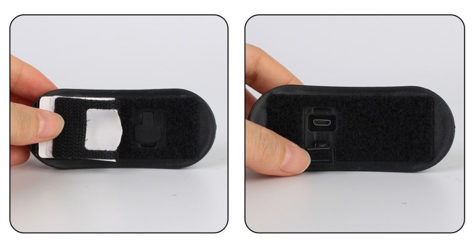 -Piloto Trasero LED para Casco de Moto o Bici-