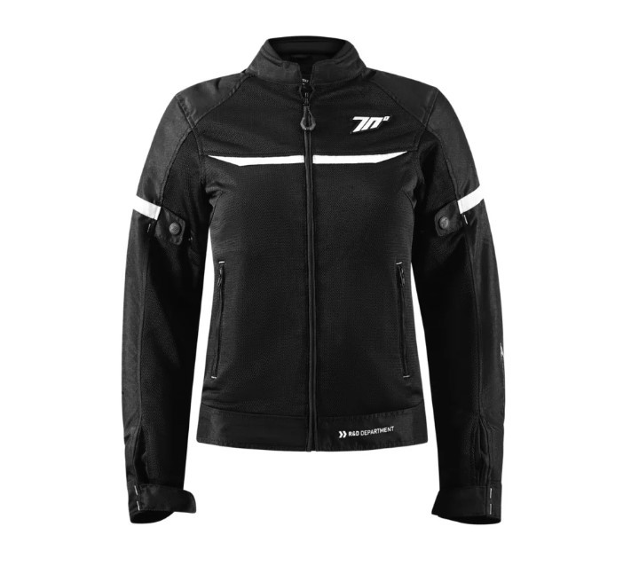 Chaqueta SEVENTY SD-JR30.2 MOJAVE Verano Mujer Negra/Blanco