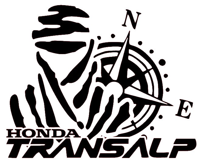 Adhesivo vinilo Dakar 11x13 cm para Honda Transalp – pegatina decorativa resistente