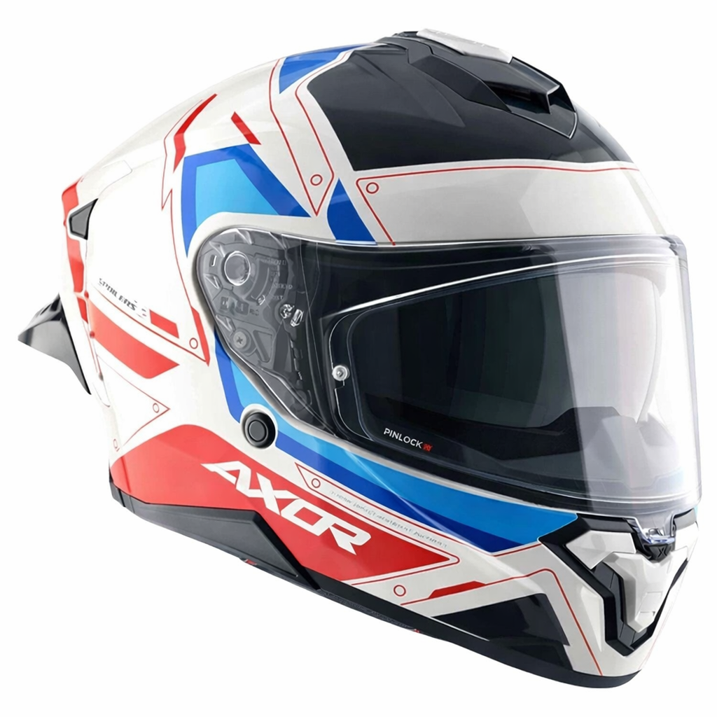 Casco AXOR Brutale Ryden Dual Spoiler homologado ECE 22.06