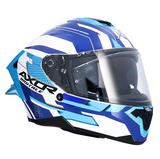 Casco AXOR Brutale Ryden Dual Spoiler homologado ECE 22.06