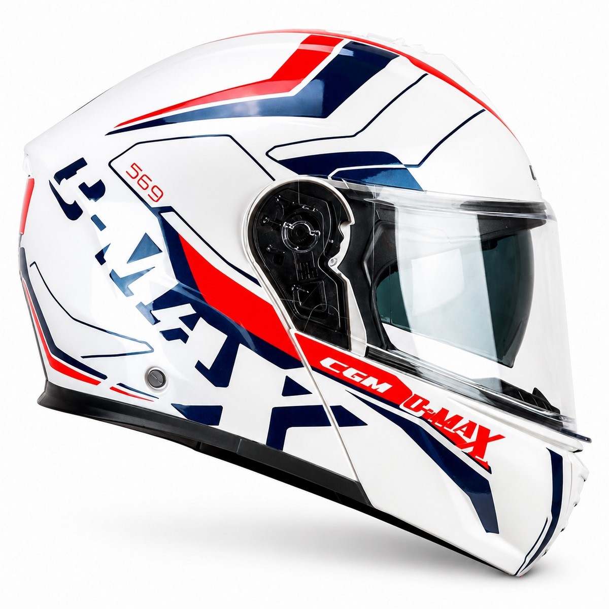 Casco modular CGM C-MAX con visor solar y preparación Pinlock 70 3-1
