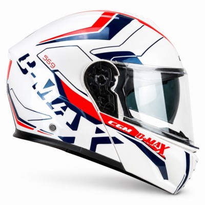Casco modular CGM C-MAX con visor solar y preparación Pinlock 70 3-1