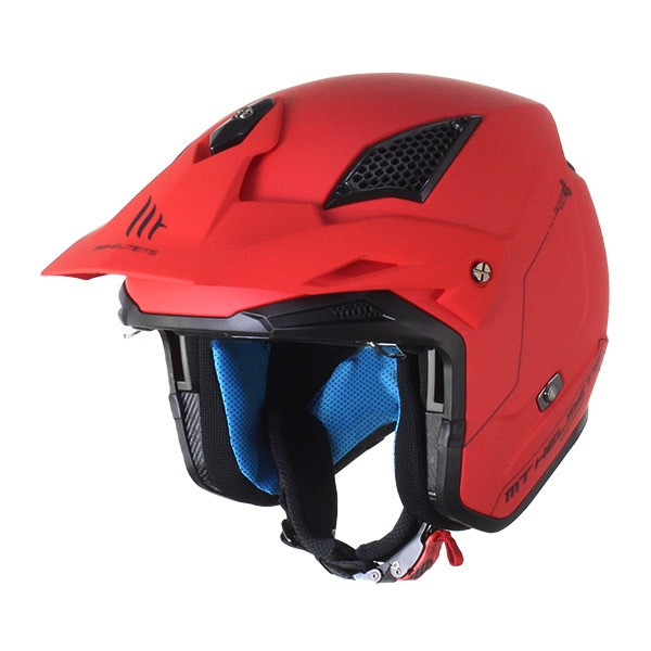 Casco Trial MT DISTRICT SV S A5 Rojo Mate 