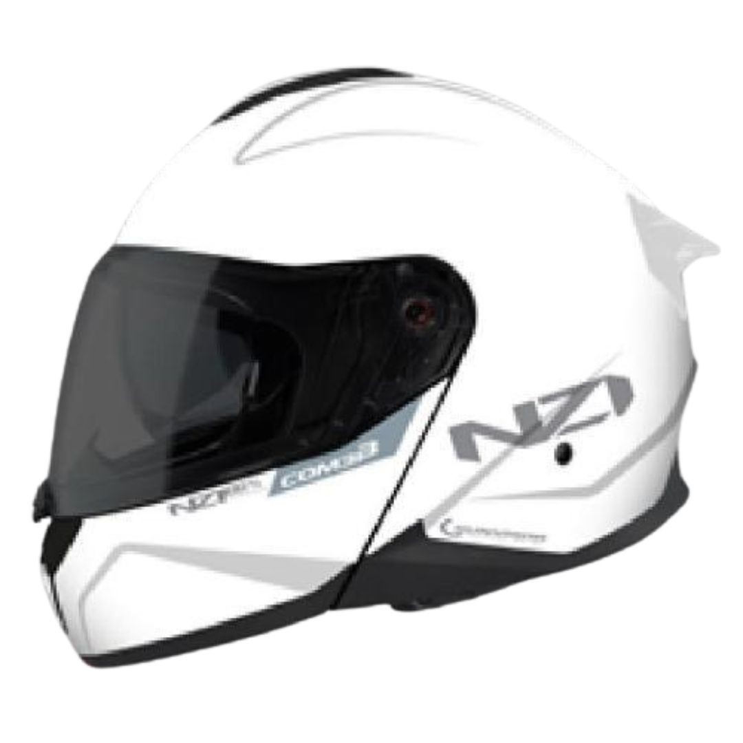 Casco NZI Combi 3 DUO Blanco Brillo