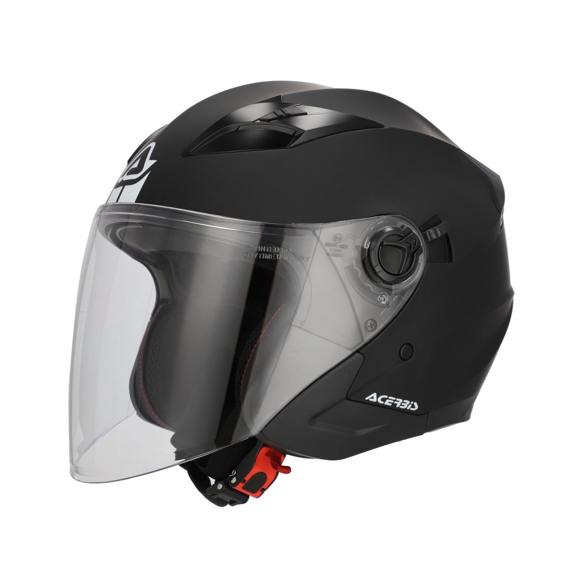 Casco abierto Acerbis Firstway color negro mate