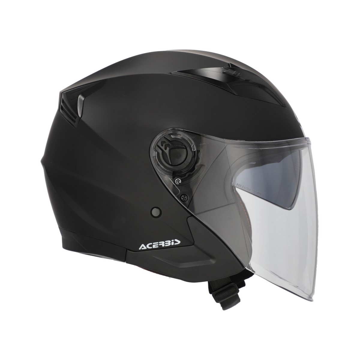 Casco jet Acerbis Firstway urbano negro mate