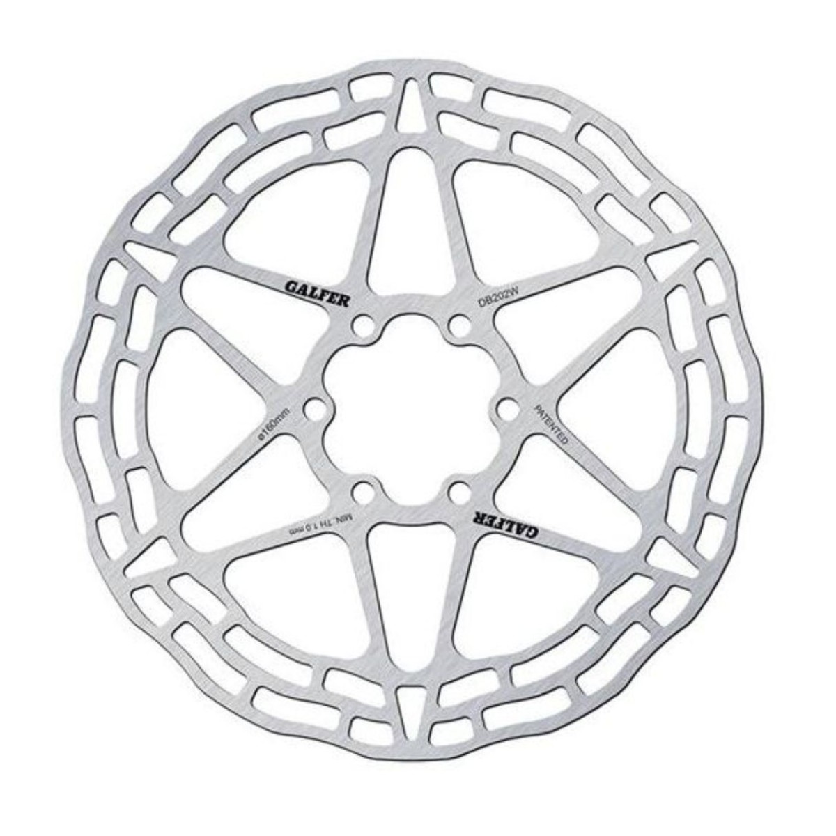 Disco de freno Galfer DB202W Ø160X1.8MM