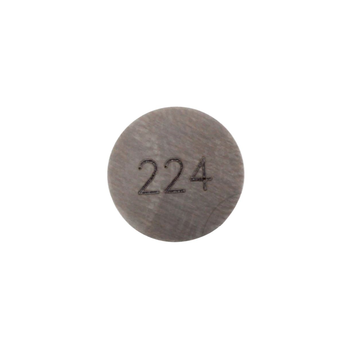 Pastilla de reglaje 8,9 mm diámetro y 2.24 mm grosor para ajuste preciso de válvulas