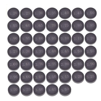 Kit Pastillas de reglaje de 9,5 mm 47 piezas (en bolsa)