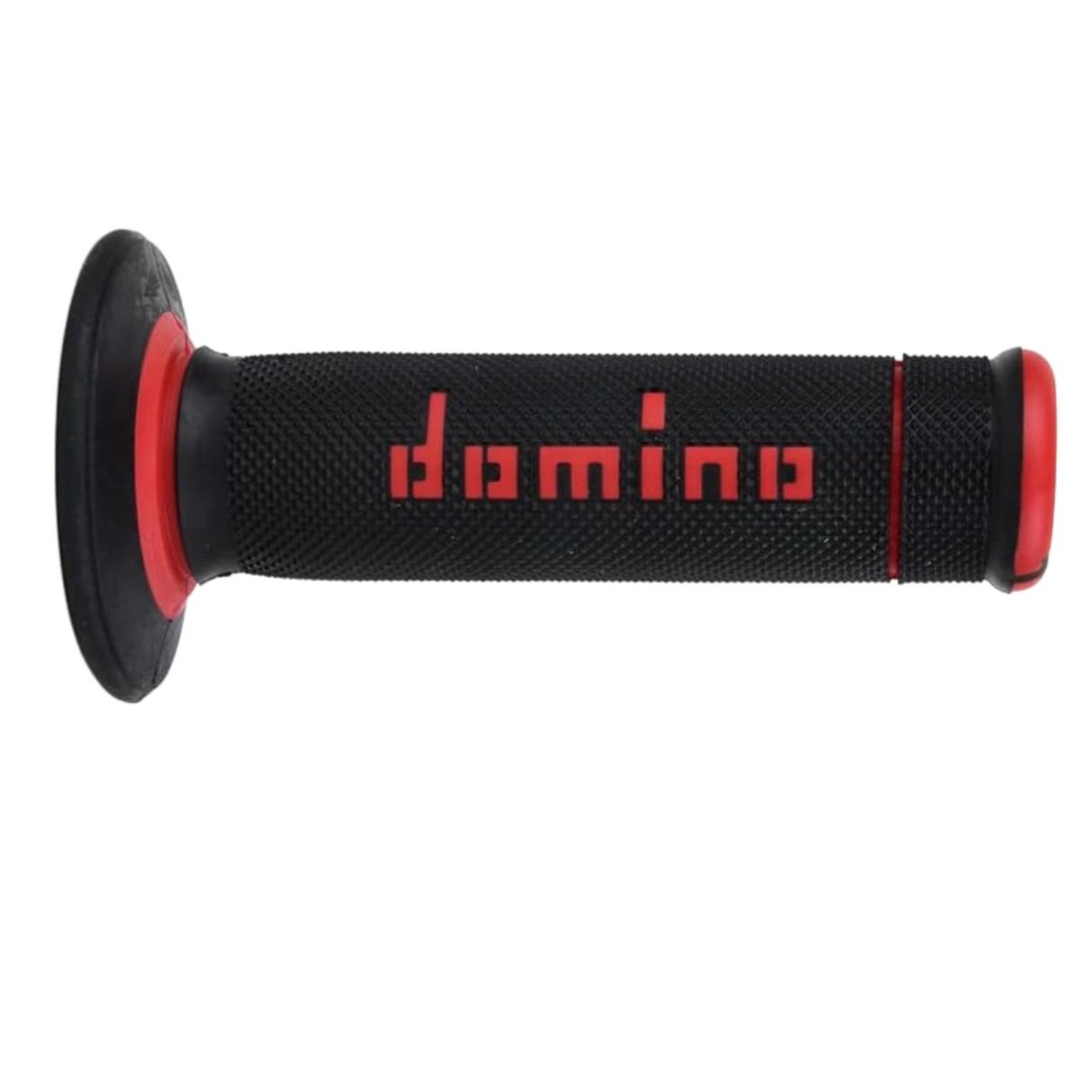 Puños ATV Domino Negro/Rojo 22/22mm