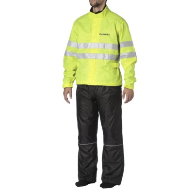 Traje de lluvia RAINERS DRY 2 Piezas Fluor/Negro